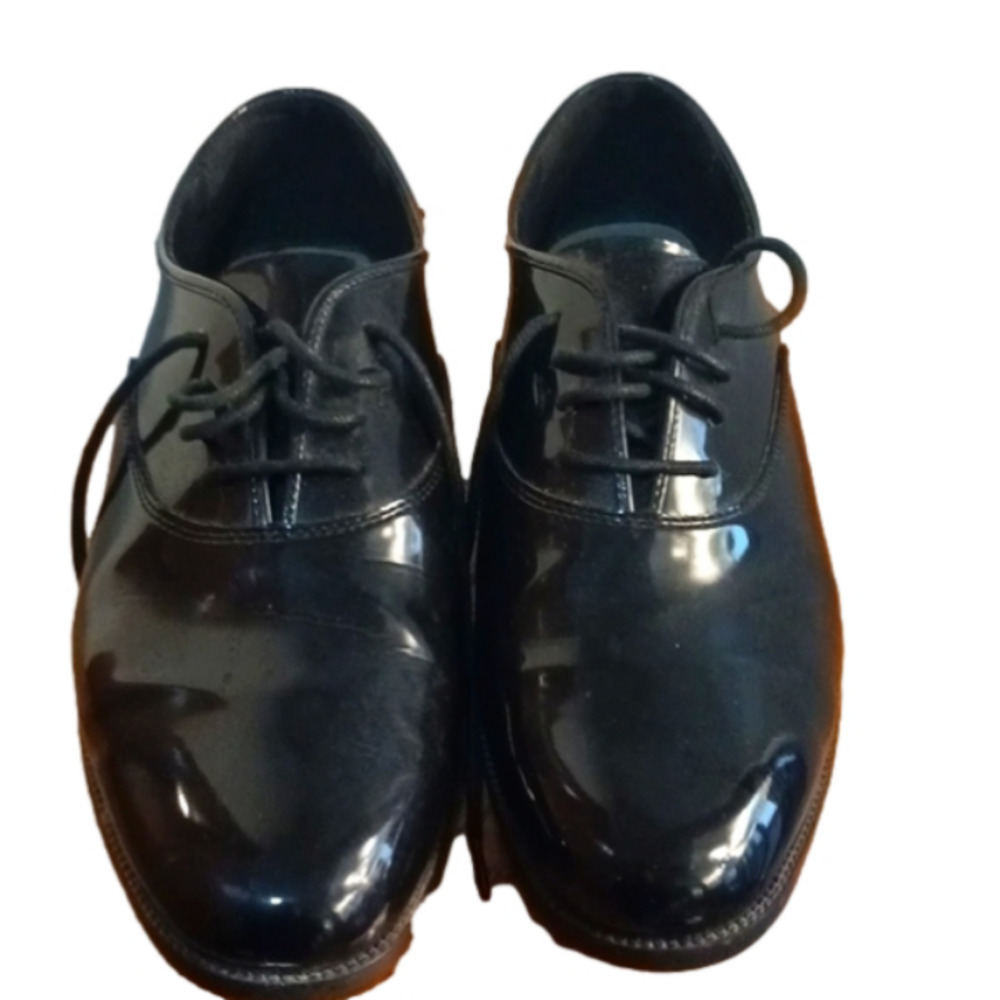 BLACK Barclay Dress Shoes Size 10.5 box 4